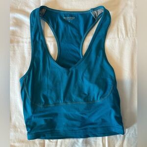 Manduka Teal Crop Top